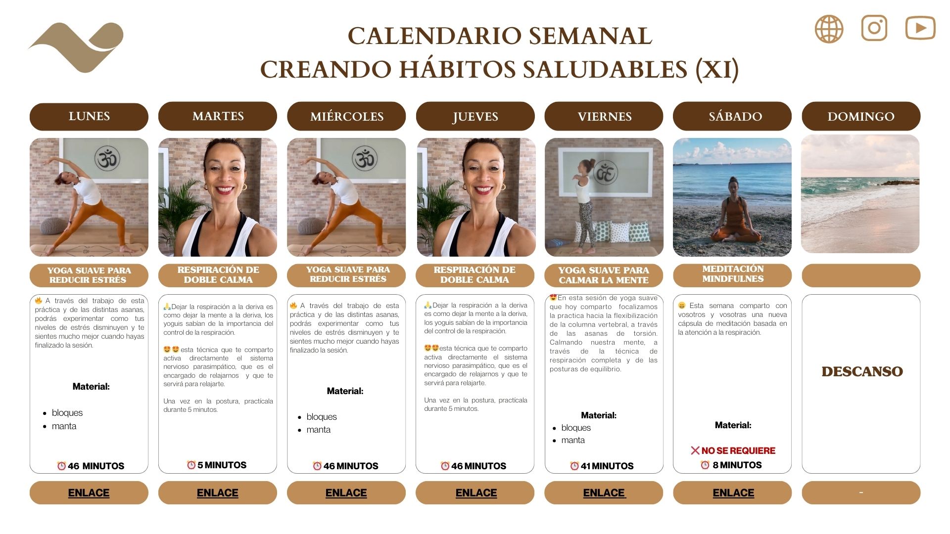Calendario de yoga y mindfulness calendario de yoga y mindfulness verónica salas